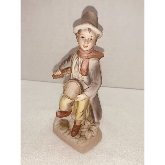 LEGO Porcelain Figurine Drummer Boy Vintage 1960 Bisque Detailed - Picture 2 of 11